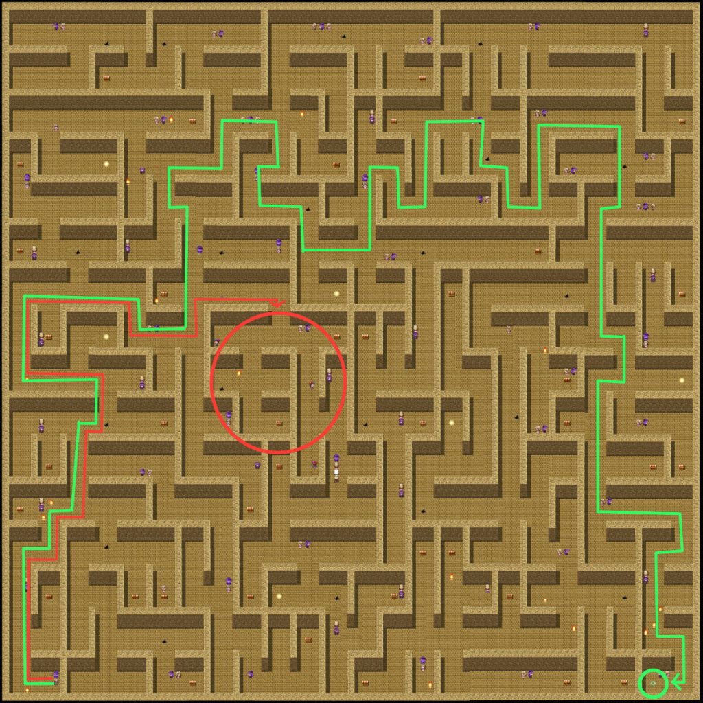 封石の少女　攻略　無限回廊